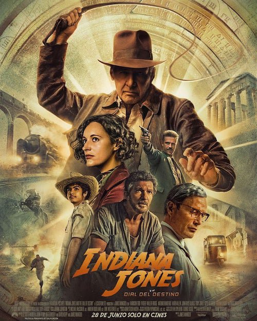 Indiana Jones y el dial del destino poster
