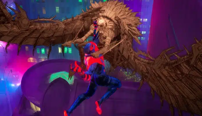 Spider-Man cruzando el multiverso