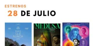 Estrenos del 28 de julio de 2023