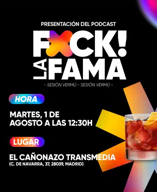 Presentación del podcast Fuck La Fama de European Film Challenge