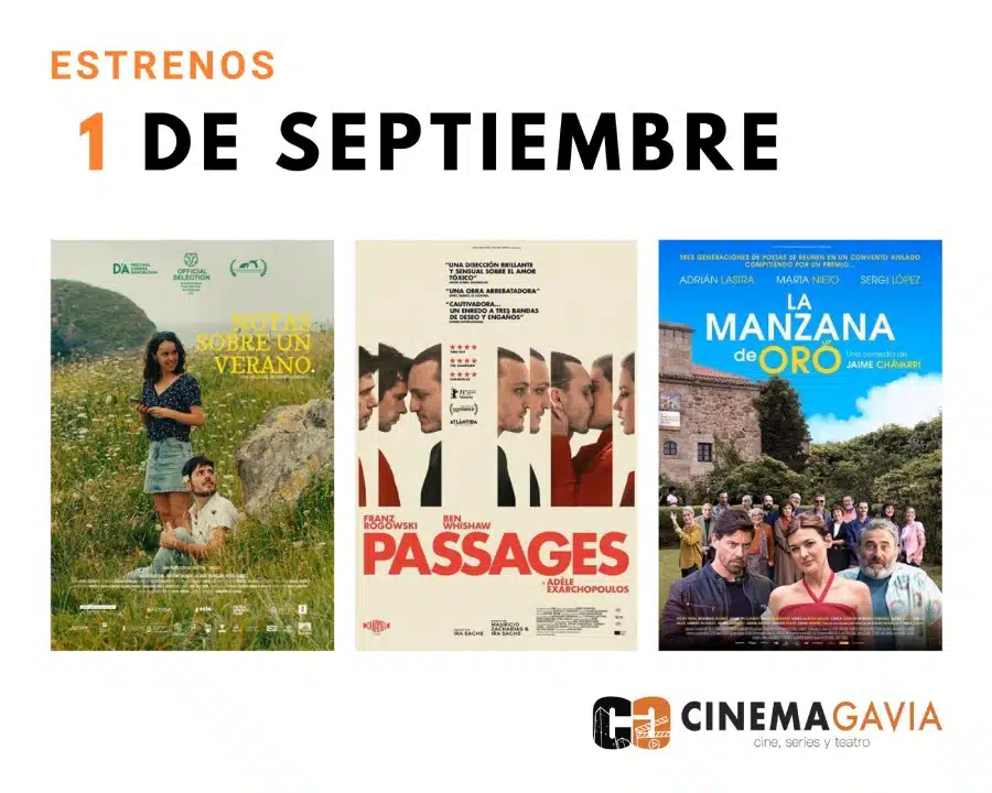 Estrenos del 1 de septiembre de 2023