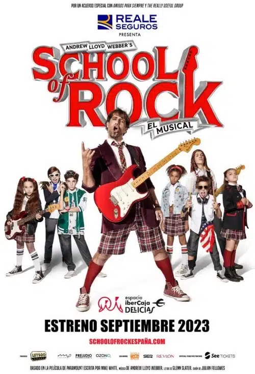 Estreno de School of Rock, el musical