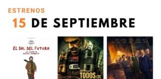 Estrenos del 15 de septiembre de 2023