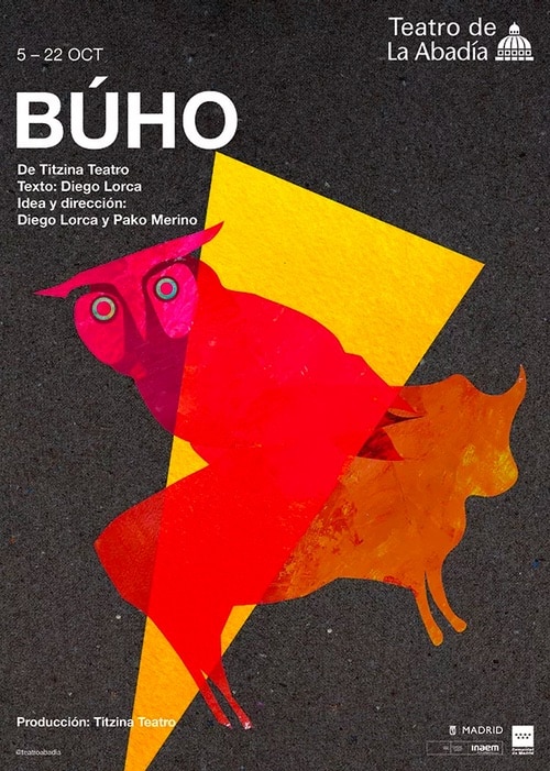 Búho en Teatro de la Abadía