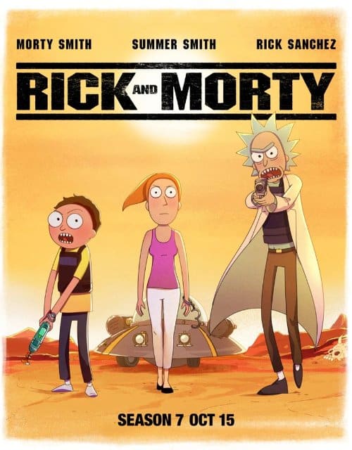 Rick y Morty temporada 7 poster