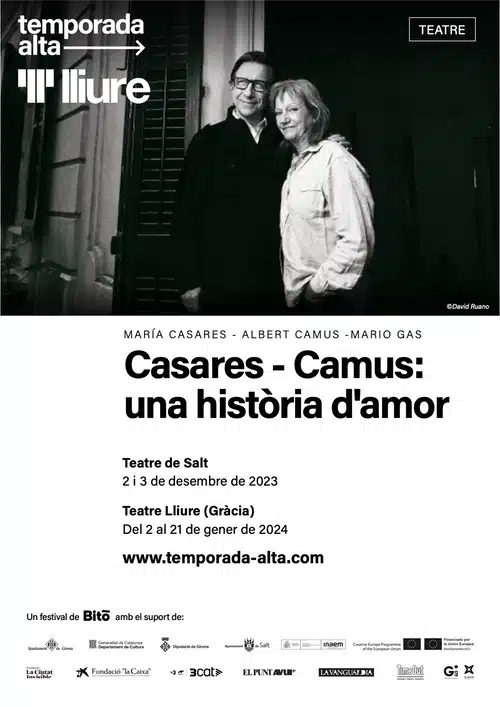 Estreno de Casares Camus Una historia de amor y Sísif fa no fa