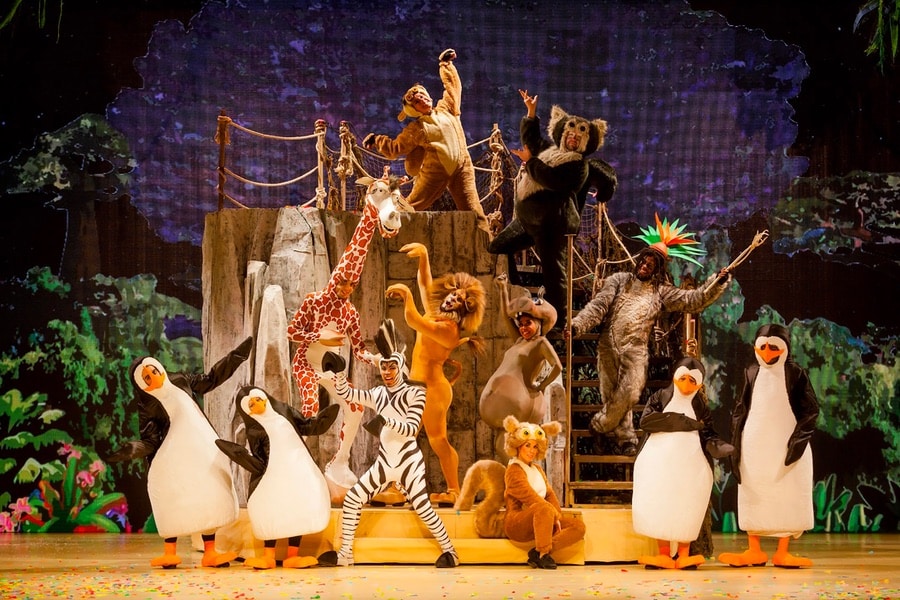 Madagascar el musical en Teatro La Latina