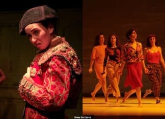 Estreno de Solo queda caer y Teatro bajo la arena