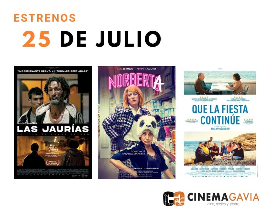 Estrenos del 25 de julio de 2024