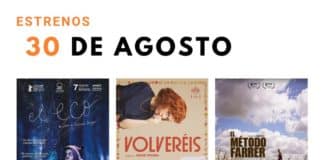 Estrenos del 30 de agosto de 2024