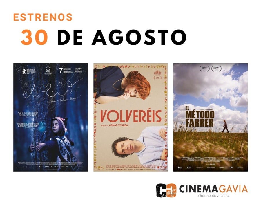 Estrenos del 30 de agosto de 2024