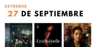 Estrenos del 27 de septiembre de 2024