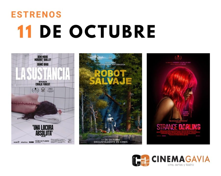 Estrenos del 11 de octubre de 2024