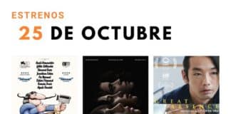 Estrenos del 25 de octubre de 2024