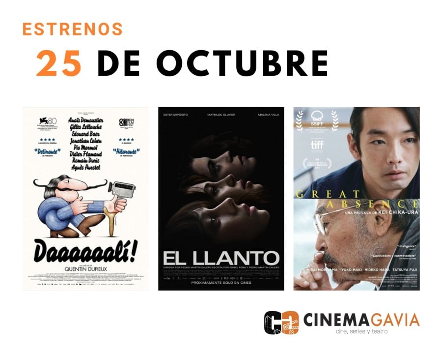 Estrenos del 25 de octubre de 2024