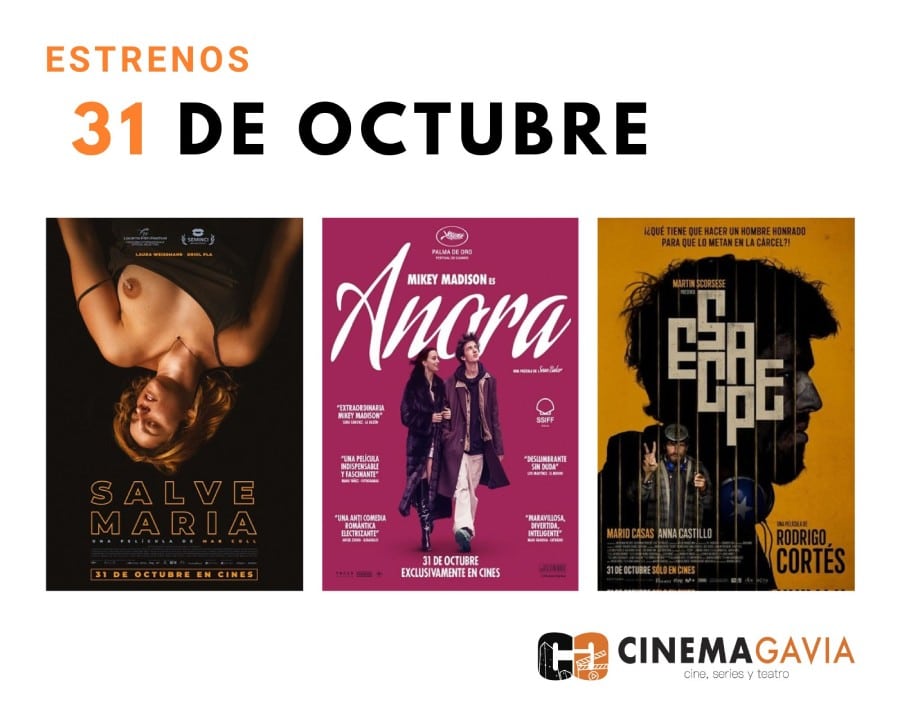 Estrenos del 31 de octubre de 2024