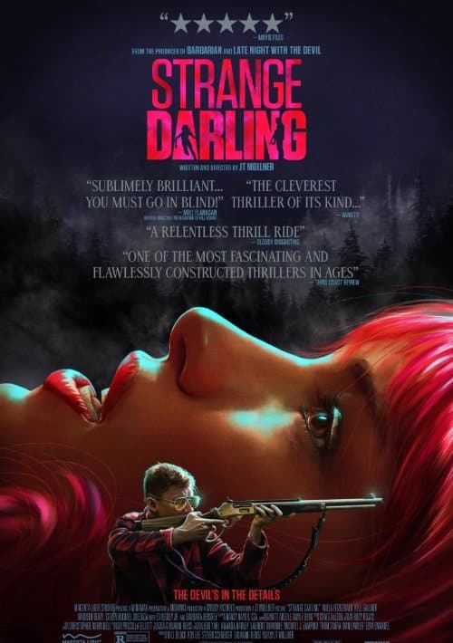 Strange Darling poster