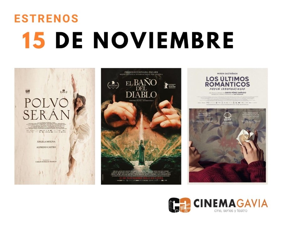 Estrenos del 15 de noviembre de 2024