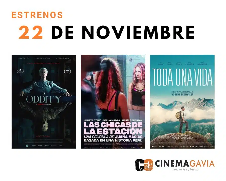 Estrenos del 22 de noviembre de 2024