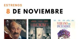 Estrenos del 8 de noviembre de 2024