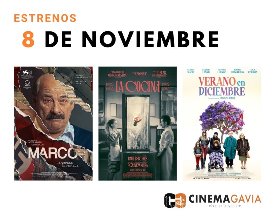 Estrenos del 8 de noviembre de 2024