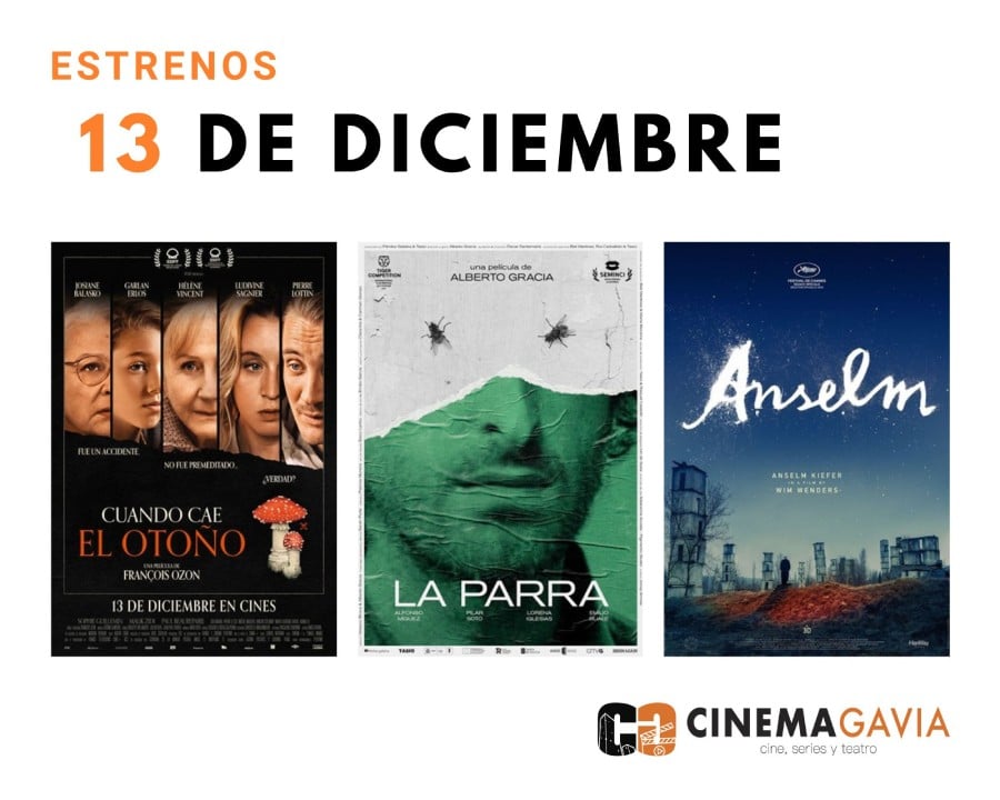 Estrenos del 13 de diciembre de 2024