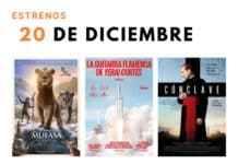 Estrenos del 20 de diciembre de 2024