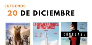 Estrenos del 20 de diciembre de 2024