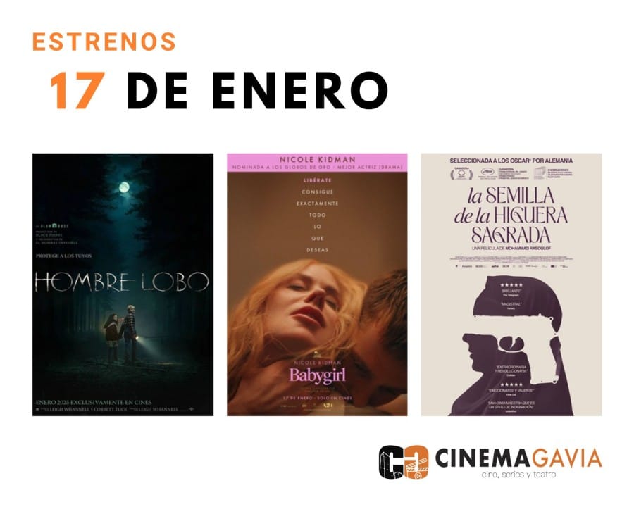 Estrenos del 17 de enero de 2025