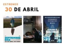 Estrenos del 30 de abril de 2025