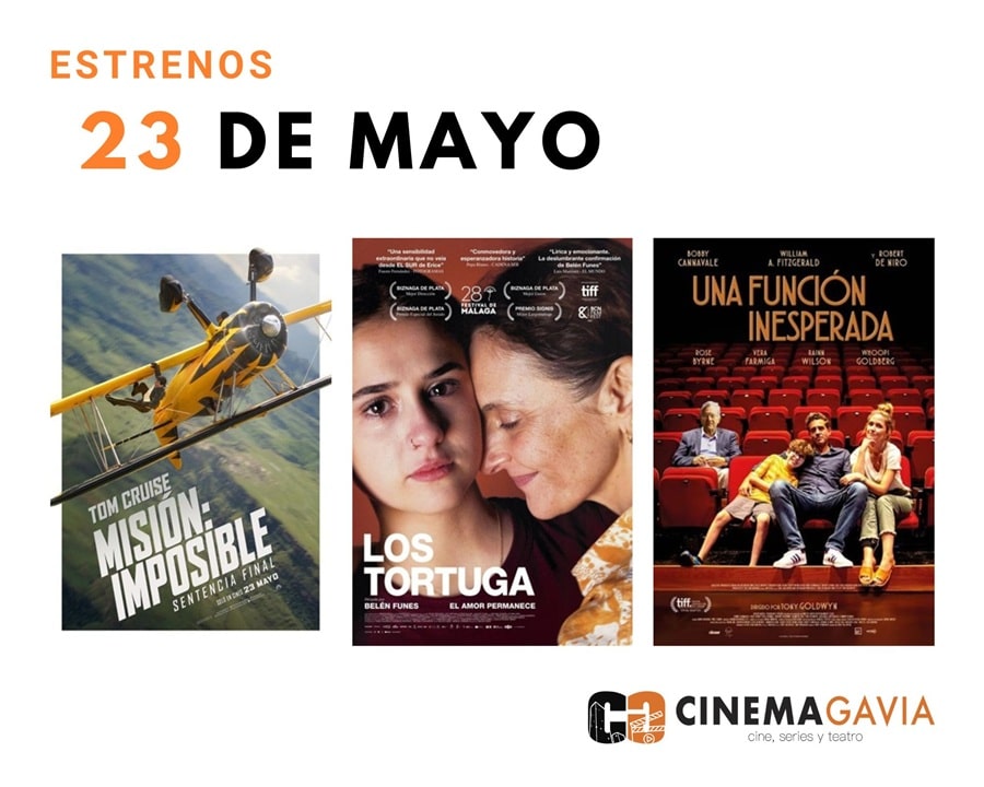 Estrenos del 23 de mayo de 2025