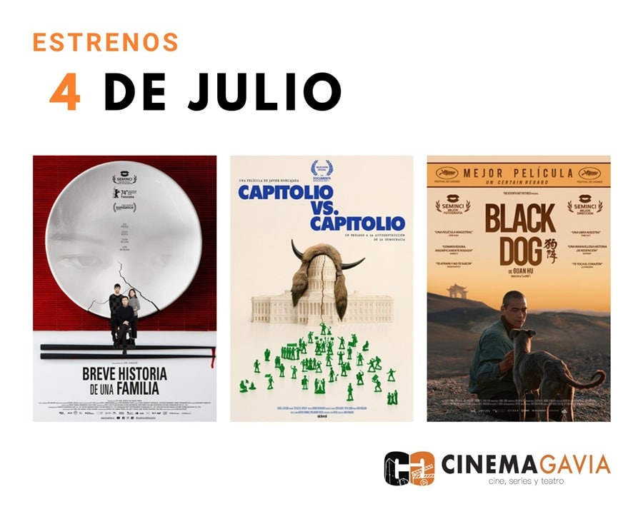 Estrenos del 4 de julio de 2025