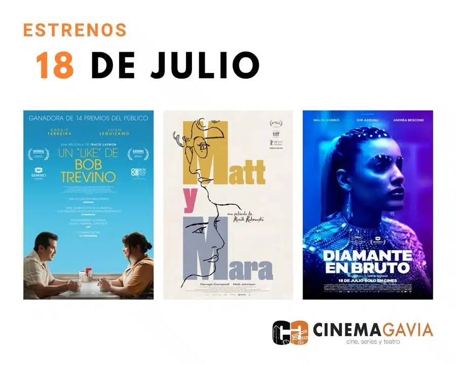 Estrenos del 18 de julio de 2025