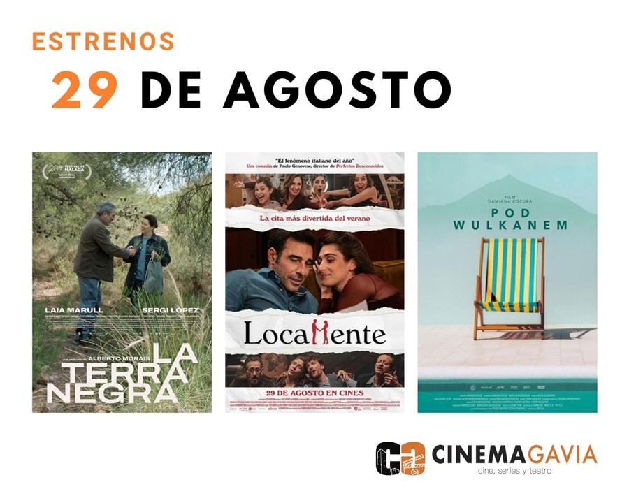 Estrenos del 29 de agosto de 2025