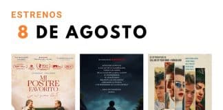 Estrenos del 8 de agosto de 2025
