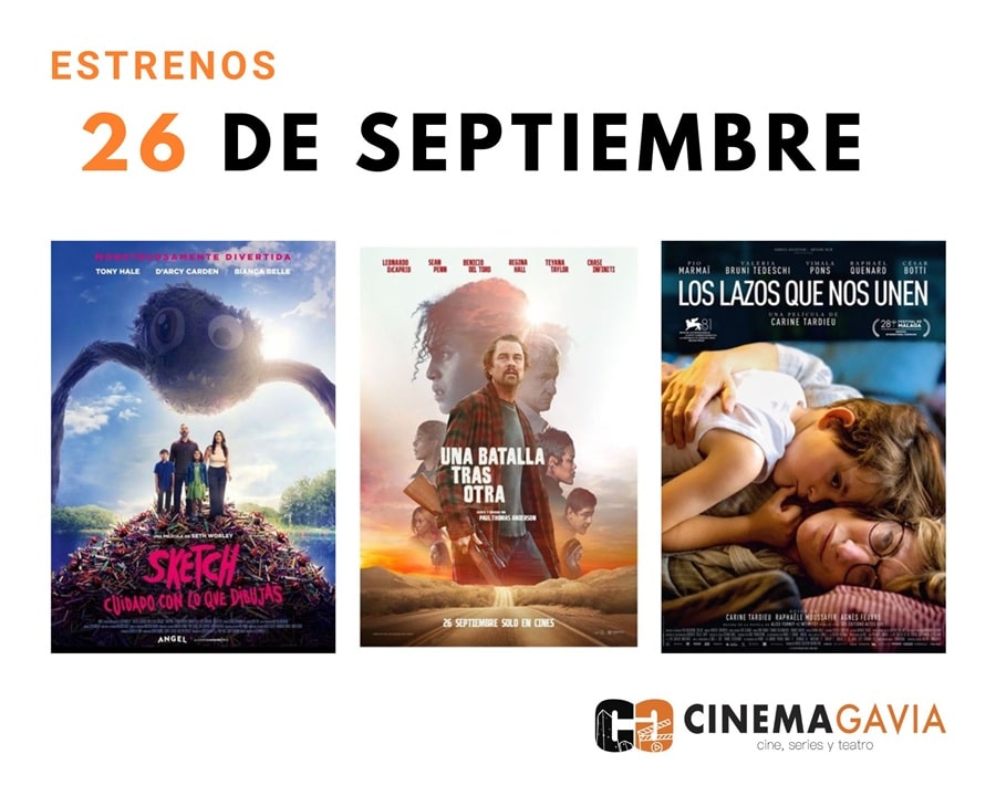 Estrenos del 26 de septiembre de 2025