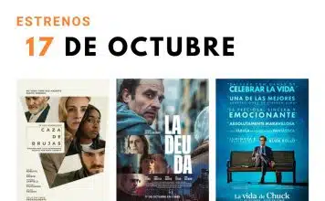 Estrenos del 17 de octubre de 2025