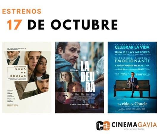 Estrenos del 17 de octubre de 2025