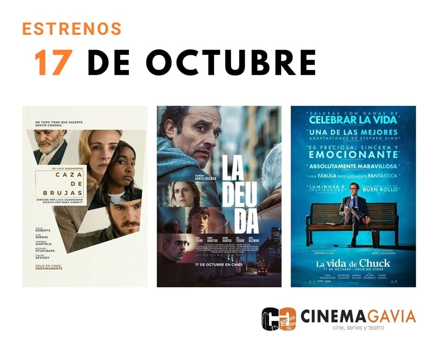 Estrenos del 17 de octubre de 2025