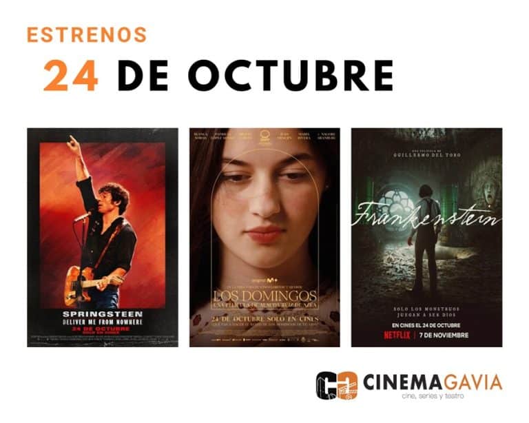 Estrenos del 24 de octubre de 2025 - Cinemagavia