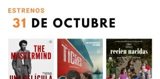 Estrenos del 31 de octubre de 2025