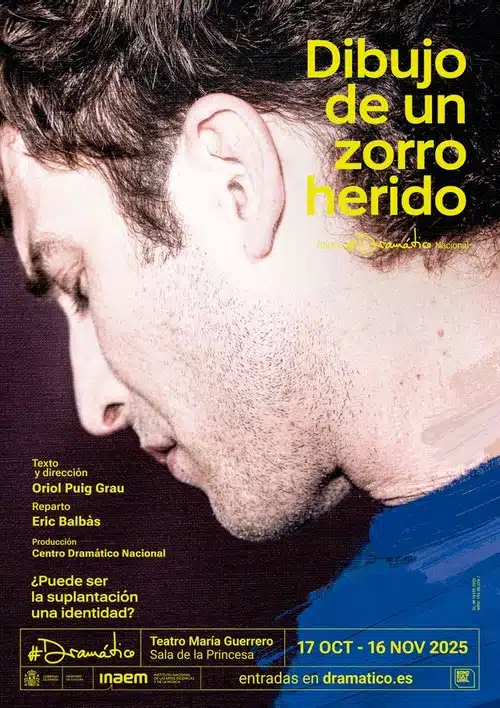 Dibujo de un zorro herido