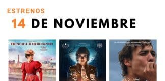 Estrenos del 14 de noviembre de 2025