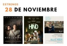 Estrenos del 28 de noviembre de 2025