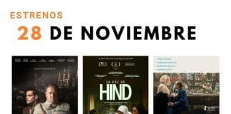 Estrenos del 28 de noviembre de 2025