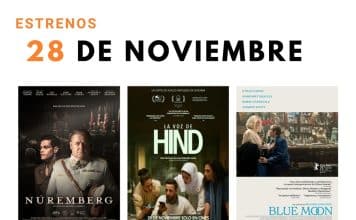 Estrenos del 28 de noviembre de 2025