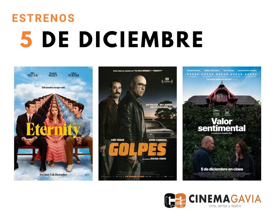 Estrenos del 5 de diciembre de 2025