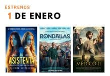 Estrenos del 1 de enero de 2026