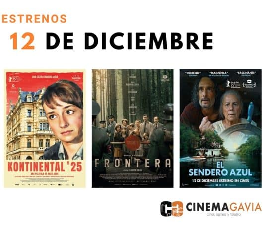 Estrenos del 12 de diciembre de 2025