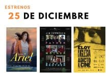 Estrenos del 25 de diciembre de 2025